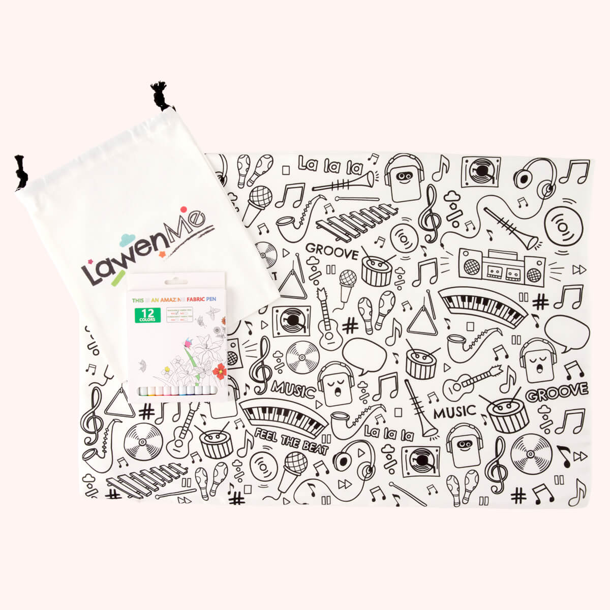 FEEL THE BEAT PILLOW CASE