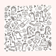 LITTLE DINO WORLD PILLOW CASE