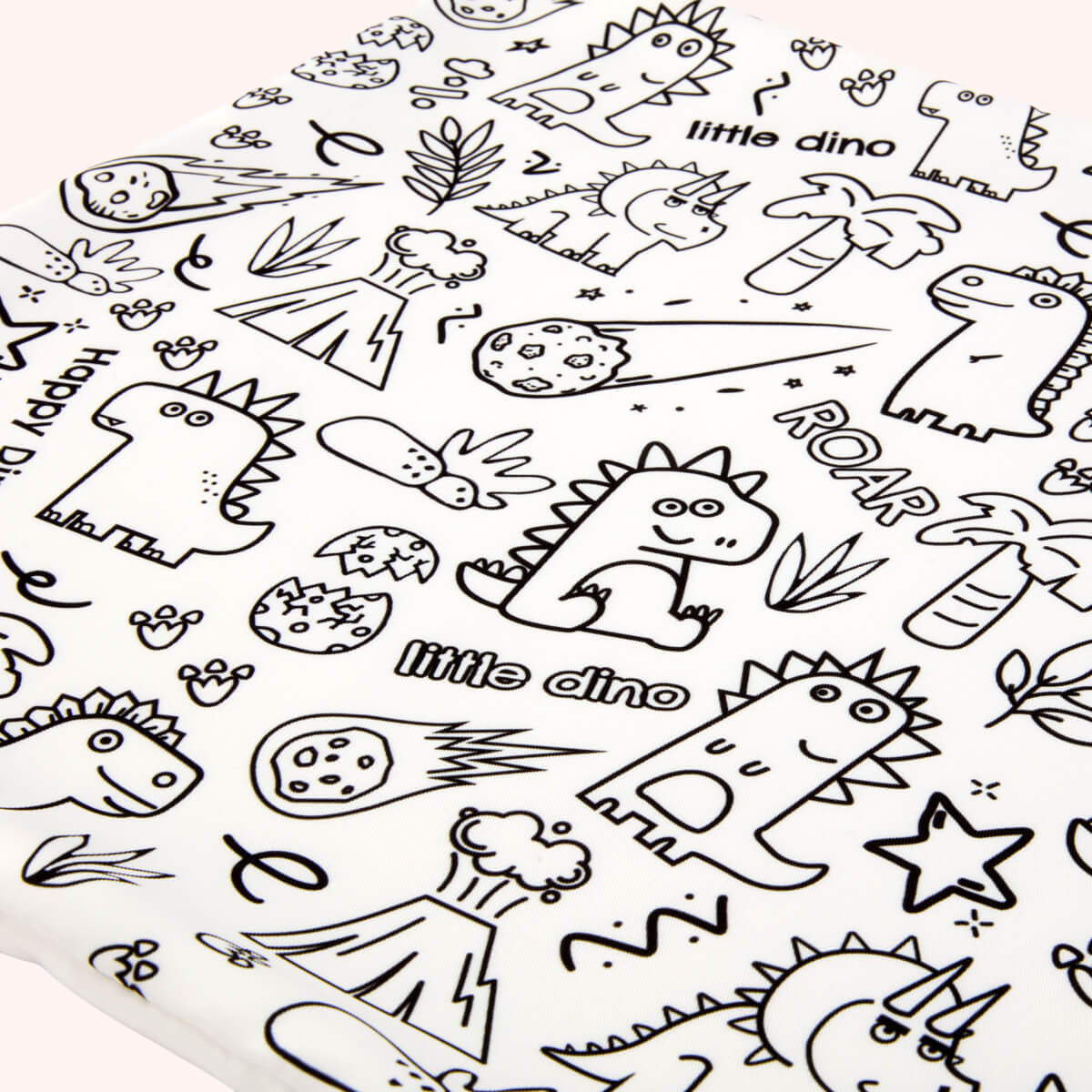 LITTLE DINO WORLD PILLOW CASE
