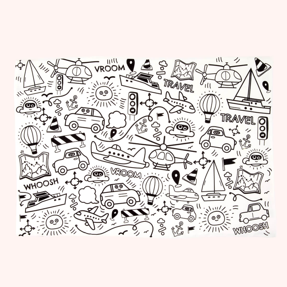 VROOM & GO PILLOW CASE