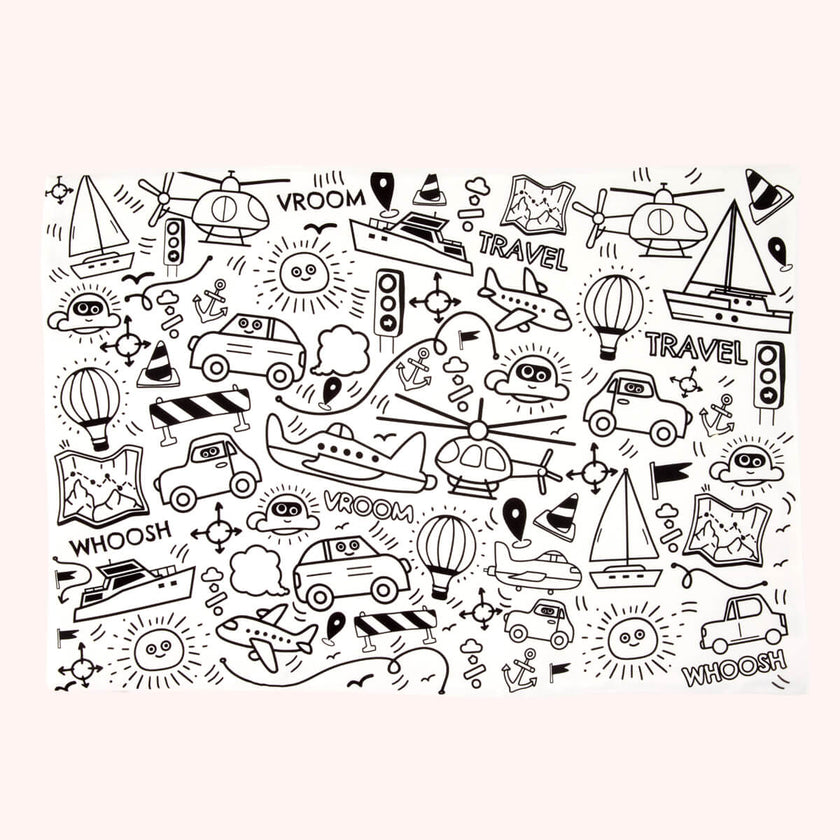 VROOM & GO PILLOW CASE
