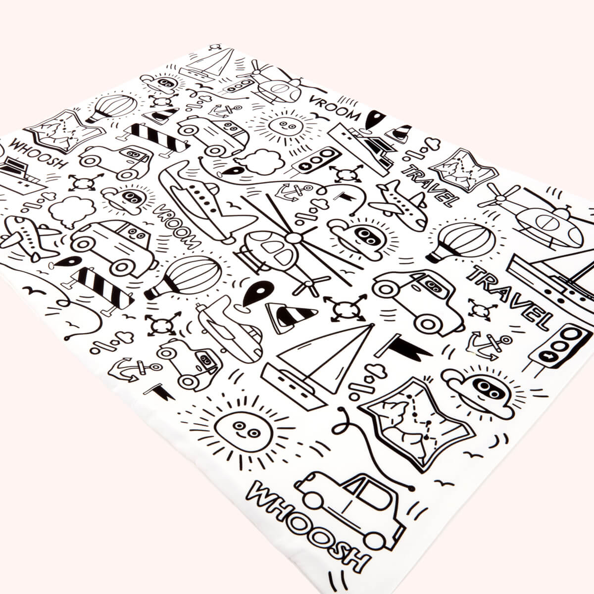 VROOM & GO PILLOW CASE