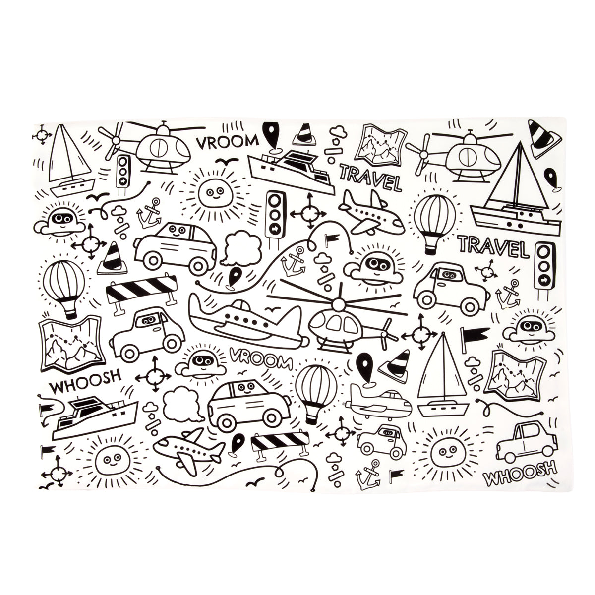 VROOM & GO PILLOW CASE