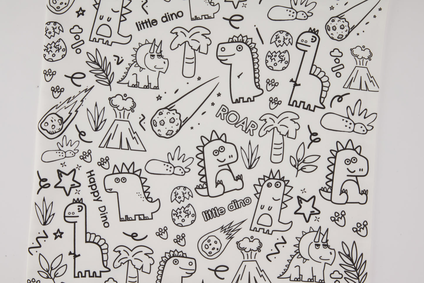 LITTLE DINO WORLD PILLOW CASE
