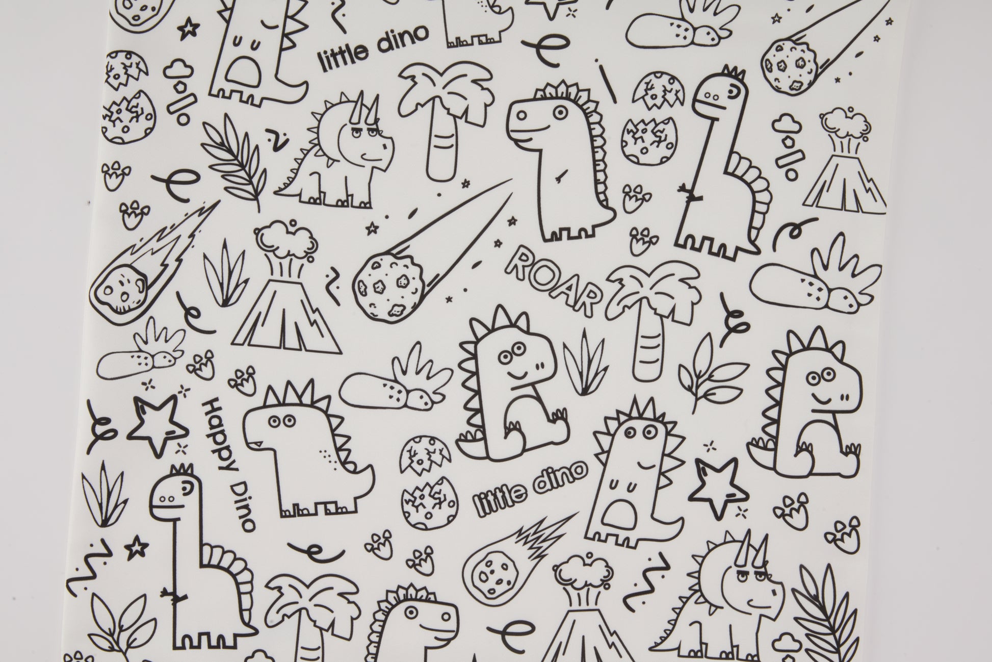 LITTLE DINO WORLD PILLOW CASE