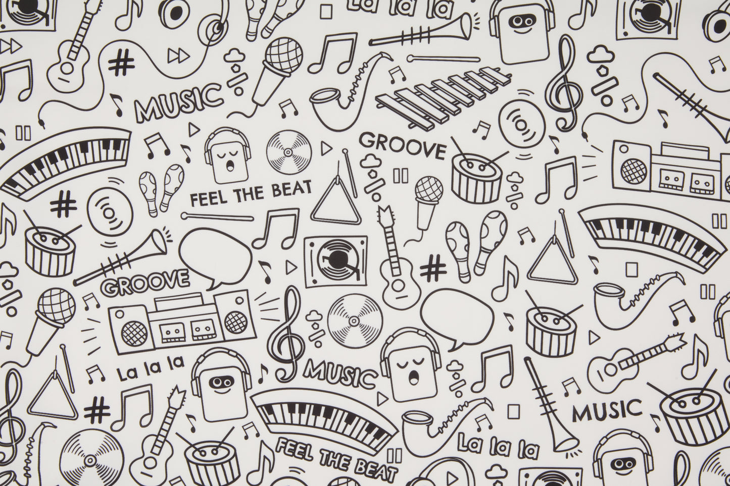 FEEL THE BEAT PILLOW CASE
