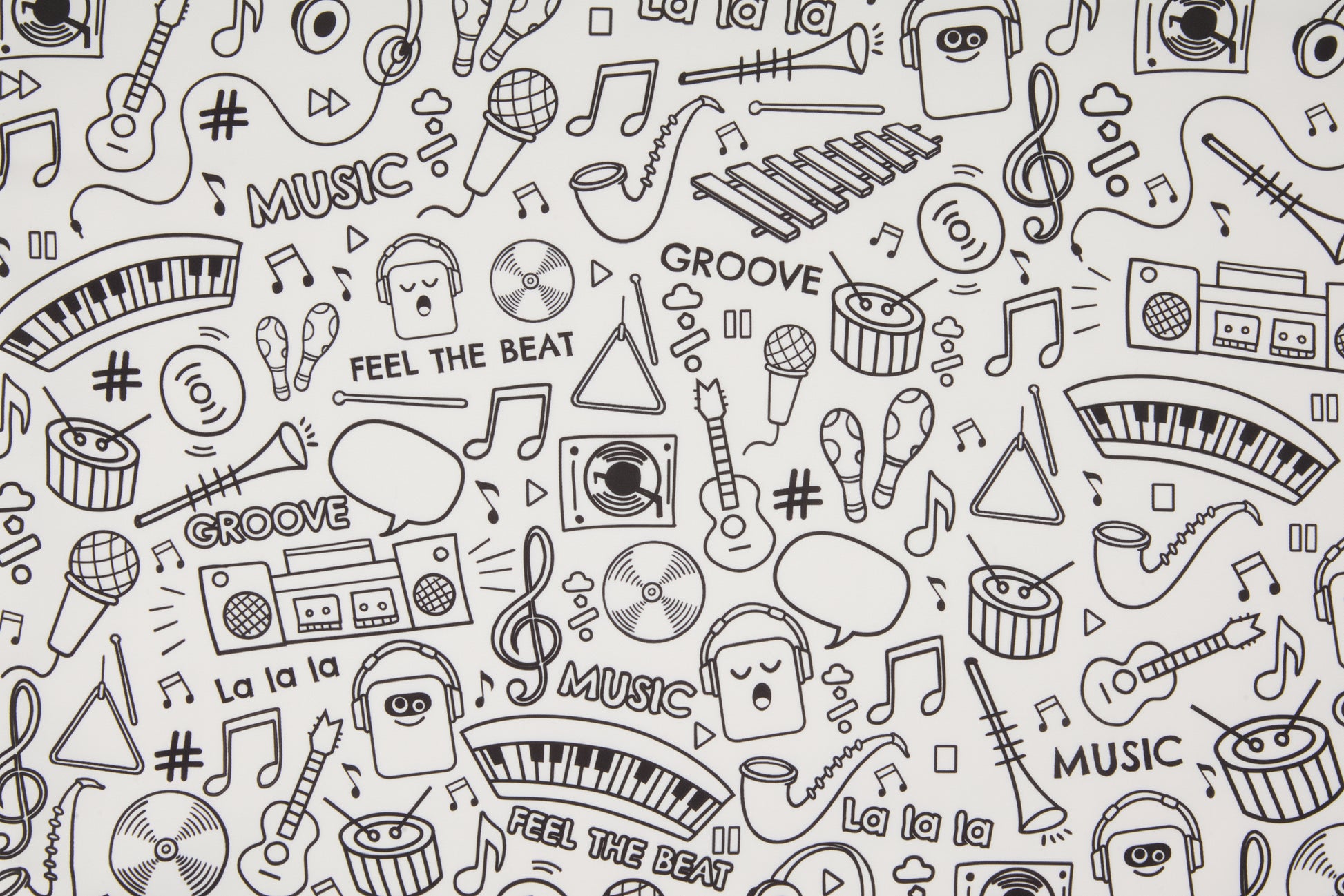 FEEL THE BEAT PILLOW CASE