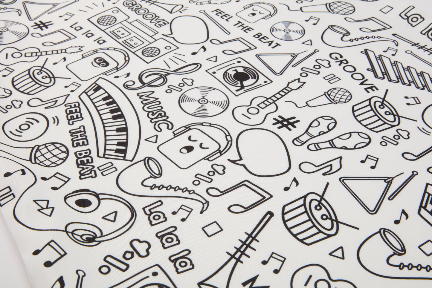 FEEL THE BEAT PILLOW CASE