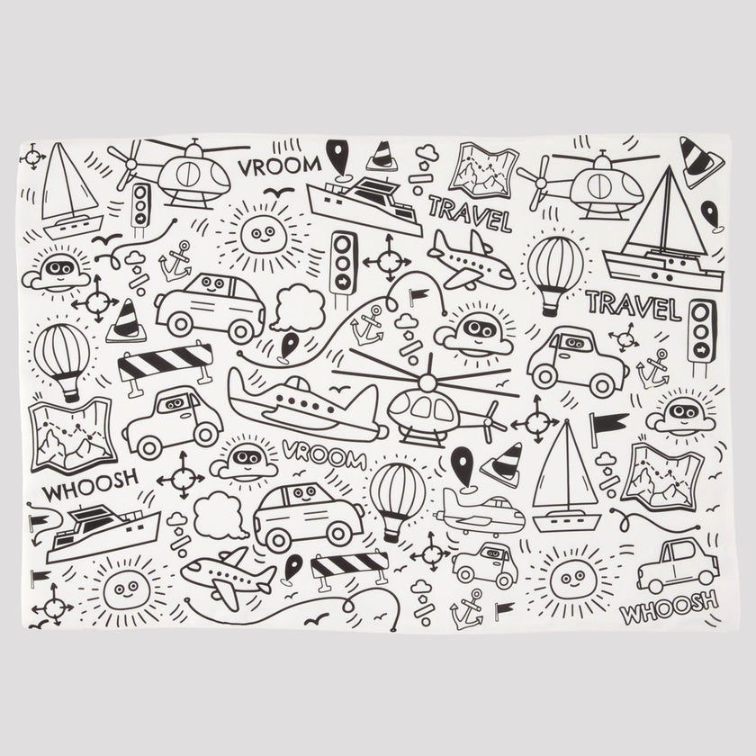 VROOM & GO PILLOW CASE